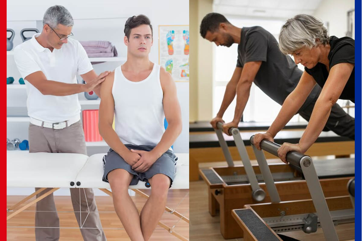 تمرینات توانبخشی زیر نظر متخصص